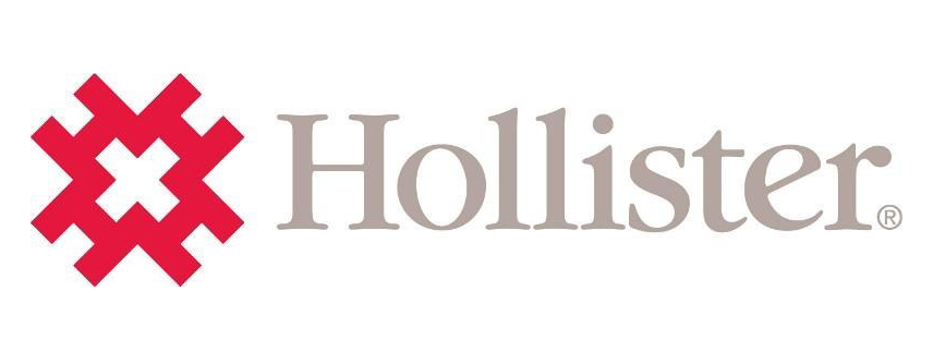 Hollister Logo, brand makes urinary catheter & ostomy supplies