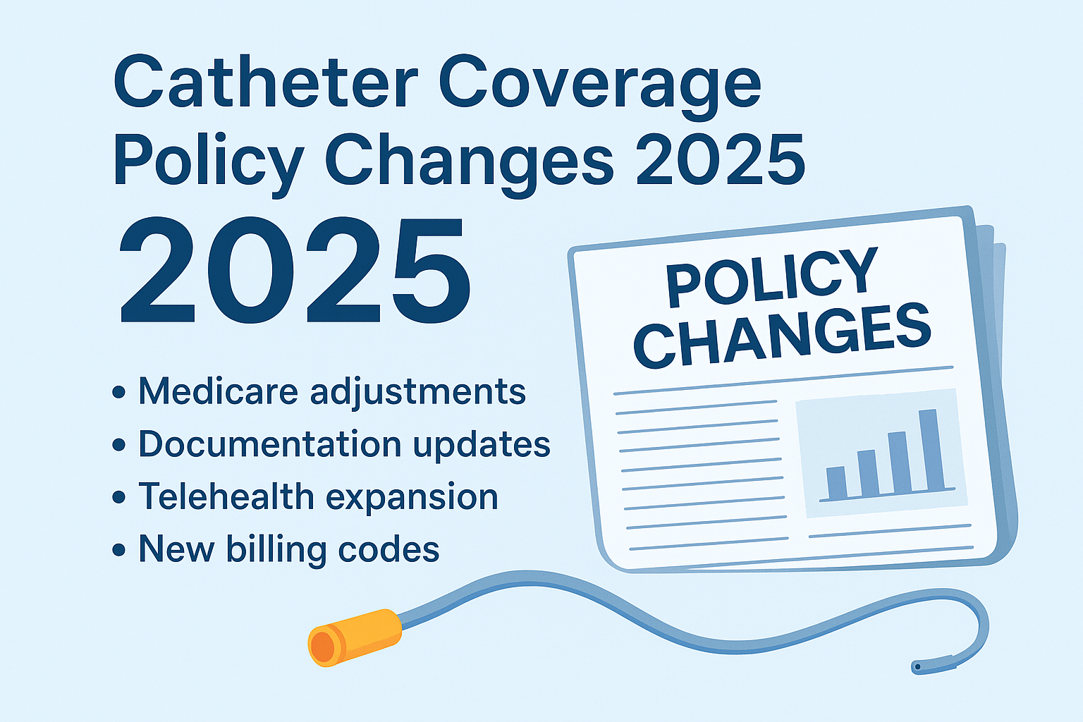 Catheter coverage policy changes 2025
